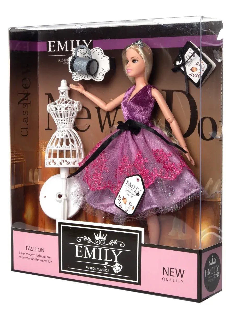 Кукла Emily "Сиреневая серия" - фото