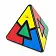 Головоломка Пирамидка Дуэль (Pyraminx Duo) - фото 4