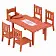 Обеденный стол с 5-ю стульями - фото 3