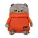 Кот-подушка Басик в свитере с косами - фото 3