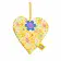 Басик BABY с жёлтым сердечком (20 см) - фото 4