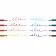 Фломастеры, карандаши, ручки Набор гелевых ручек с блестками, 8 цветов - фото 4