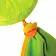 Подголовник Yondi Dino (зеленый) - фото 4