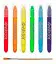 Фломастеры, карандаши, ручки Набор гелевых мелков с кисточкой, 6 цветов - фото 3