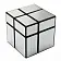 Зеркальный кубик 2x2 Серебро - фото 2