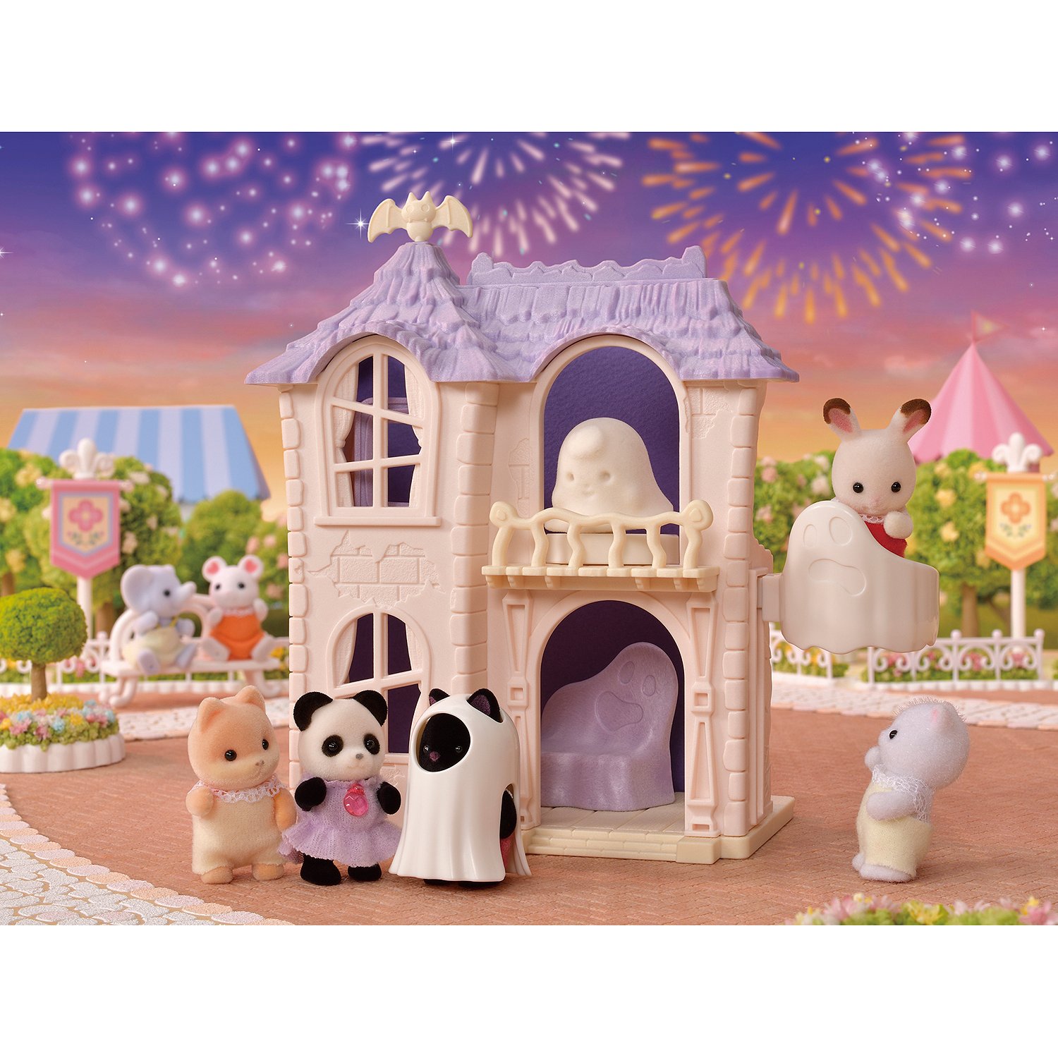 Домик с привидениями Sylvanian Families 5542 - купить за 3390 рублей рублей  в интернет-магазине Юниор