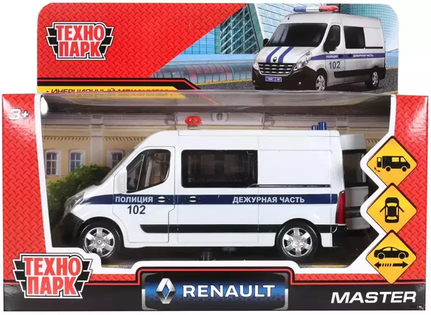 Машина Renault Master Полиция - фото