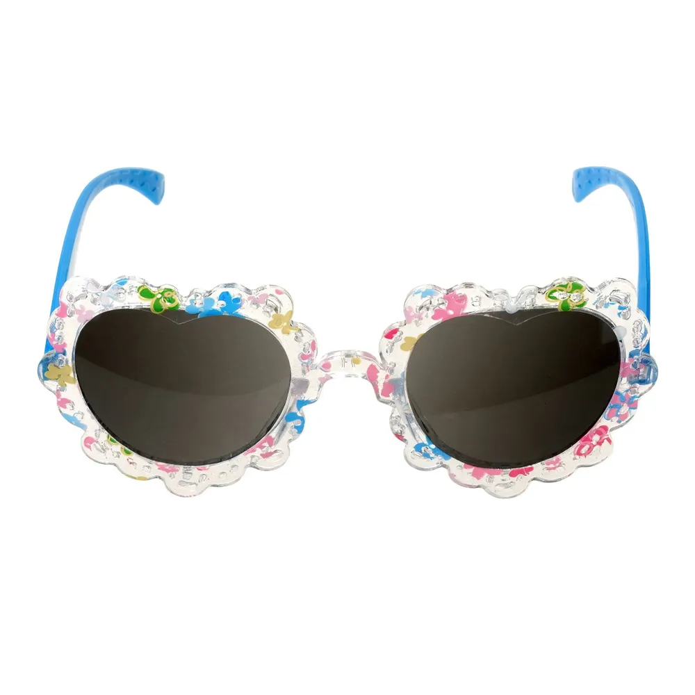 Солнцезащитные очки "Сердечки кружевные" - фото