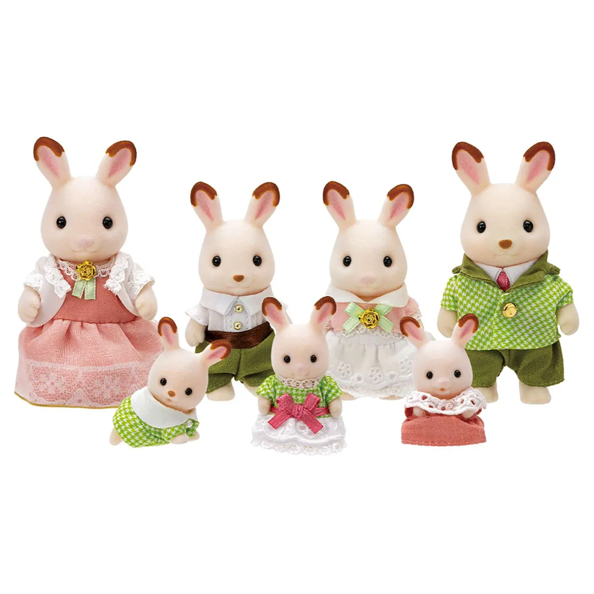 Семья Шоколадных кроликов - фото