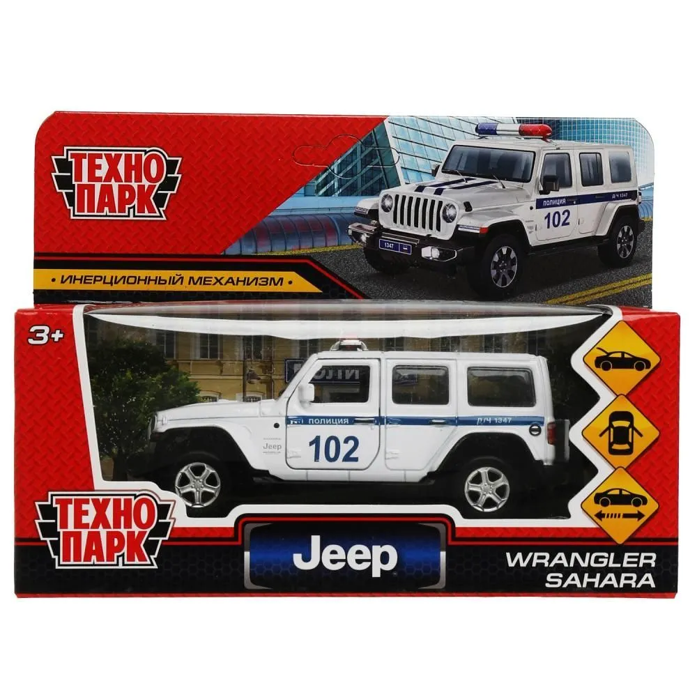 Машина Jeep Wrangler Sahara Полиция - фото