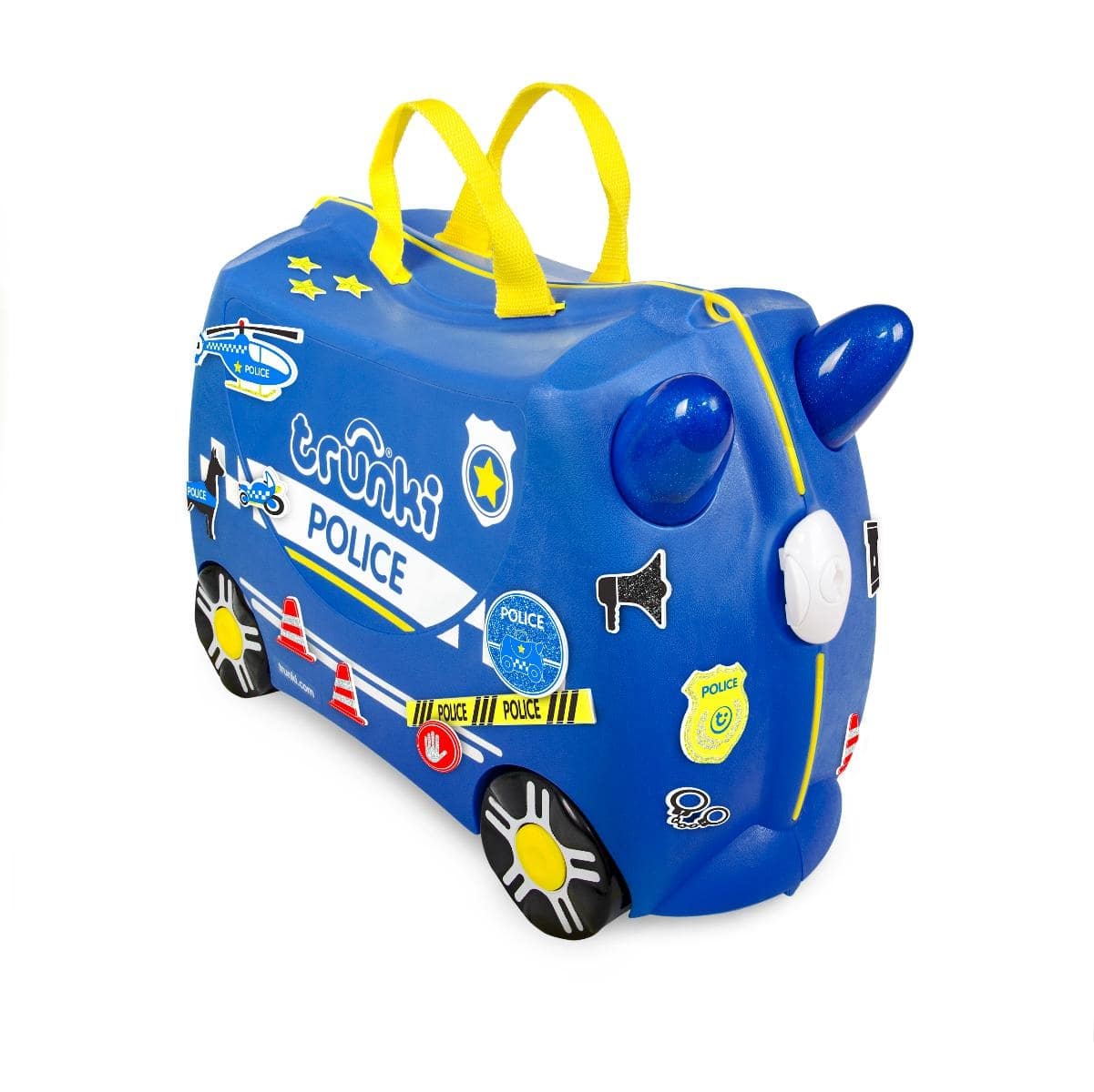 Чемодан на колёсиках Полицейская машина Перси Trunki 0323-GB01 - купить за  8490 рублей рублей в интернет-магазине Юниор