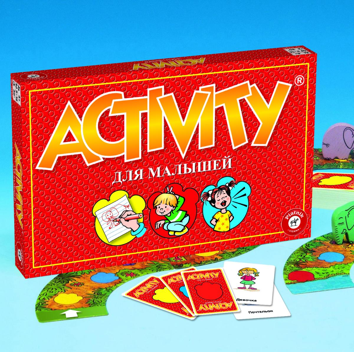 Настольная игра Activity для малышей Piatnik 776441 - купить за 2670 рублей  рублей в интернет-магазине Юниор