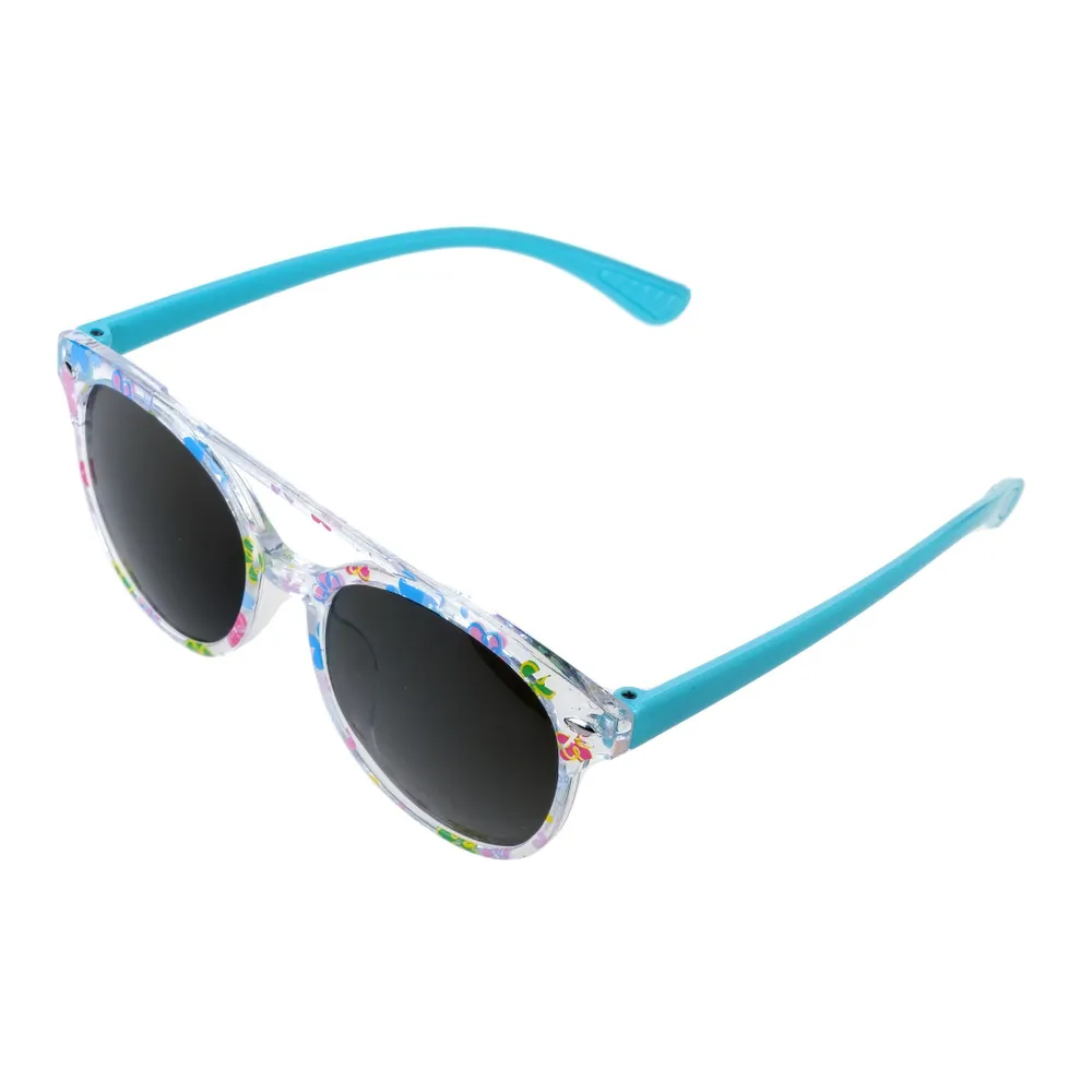 Солнцезащитные очки "Цветочки" - фото