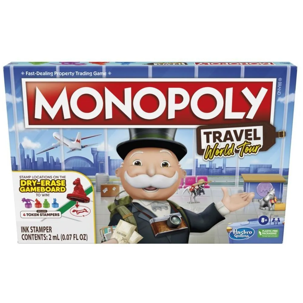 Игра настольная "Монополия. Путешествие вокруг света" - фото
