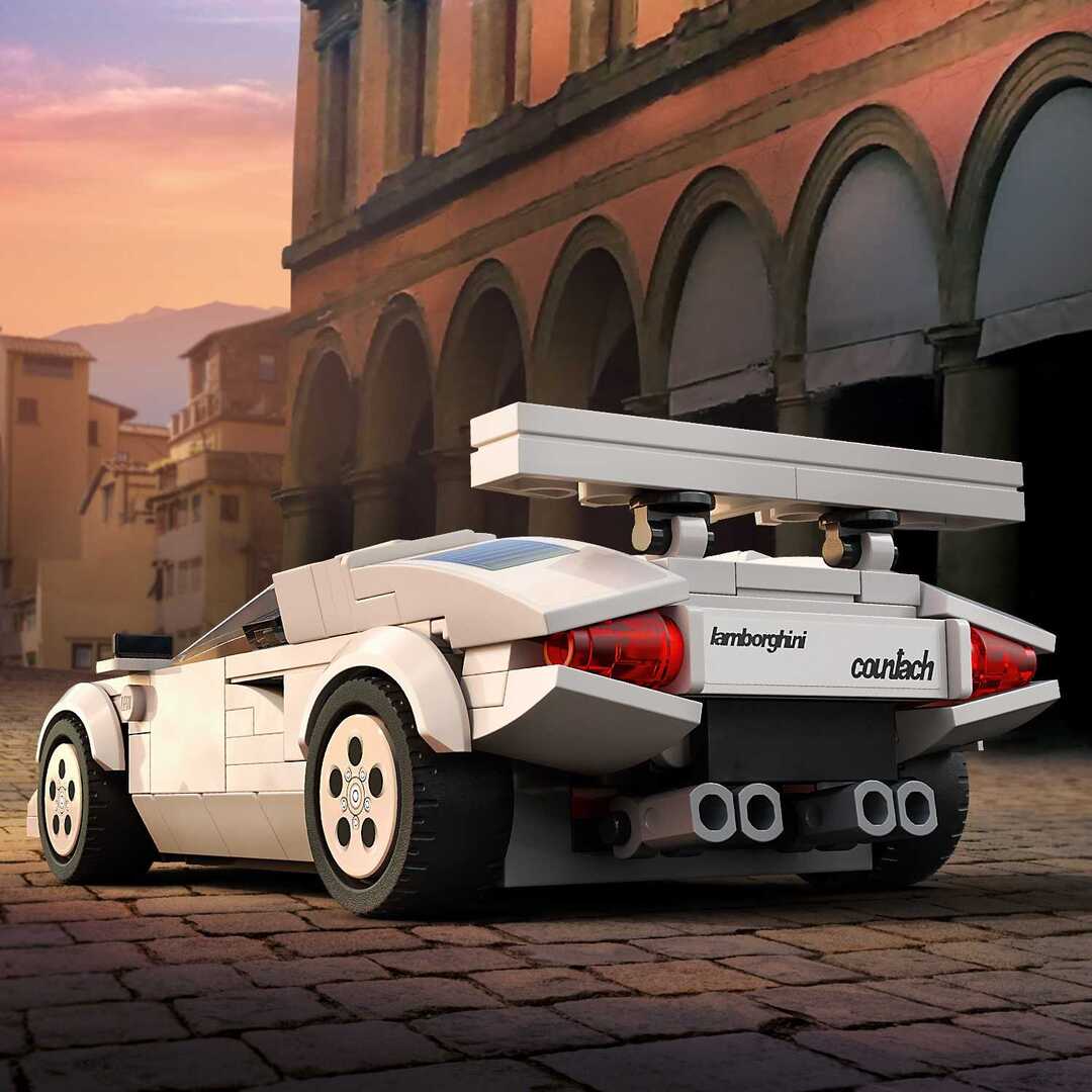 Lamborghini Countach скорость