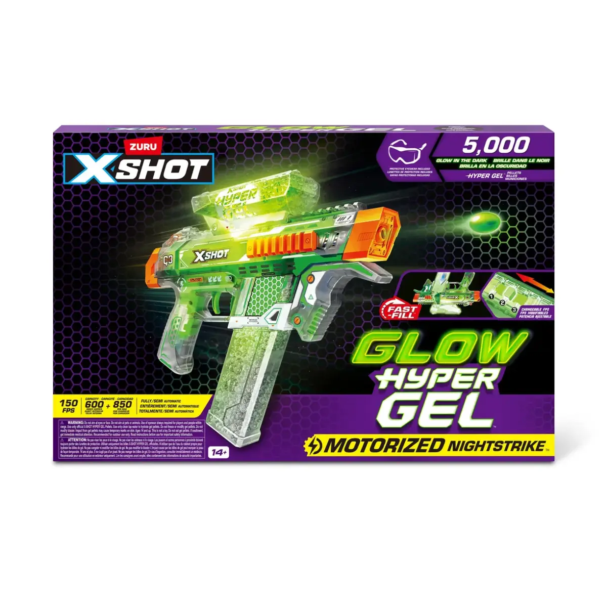 Бластер Hyper Gel Nightstrike - фото