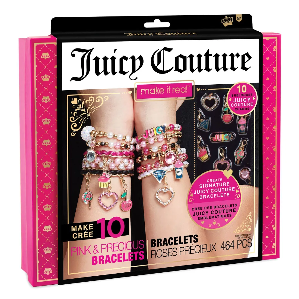 Создай свои браслеты "Розовая роскошь JuicyCouture" - фото