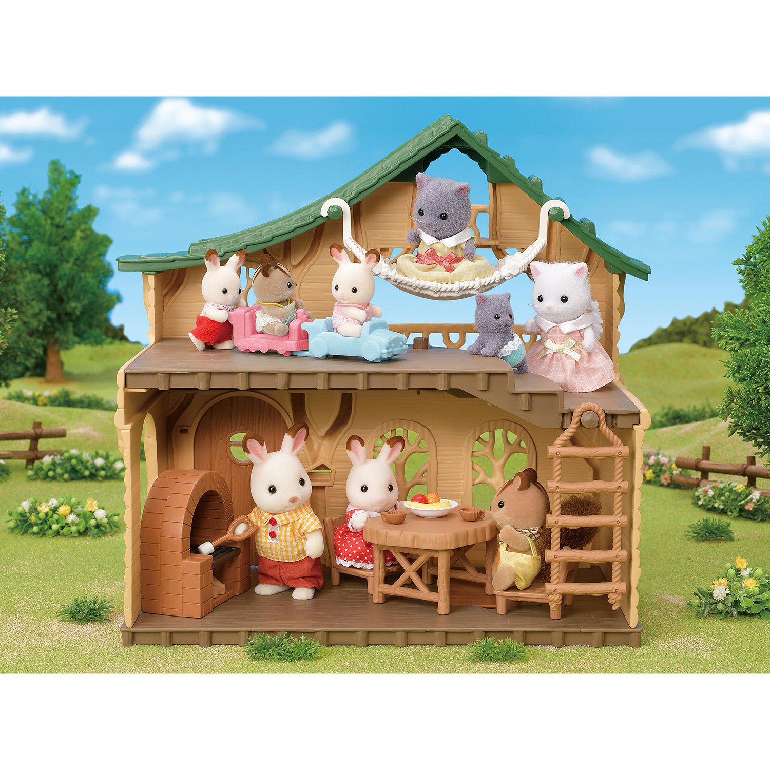 Домик на озере Sylvanian Families 5451 - купить за 6990 рублей рублей в  интернет-магазине Юниор