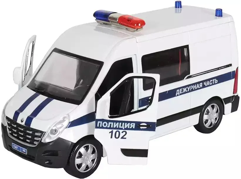 Машина Renault Master Полиция - фото