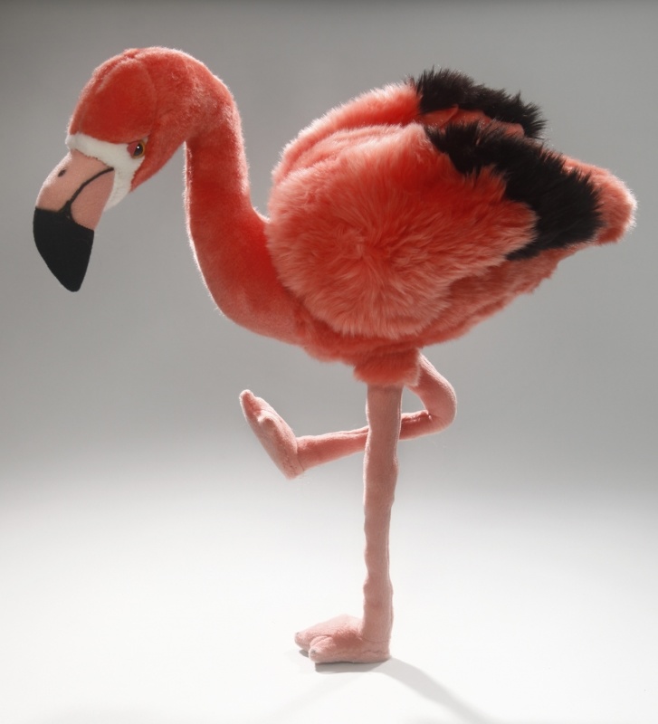 Мягкие игрушки Фламинго, 46 см - фото.