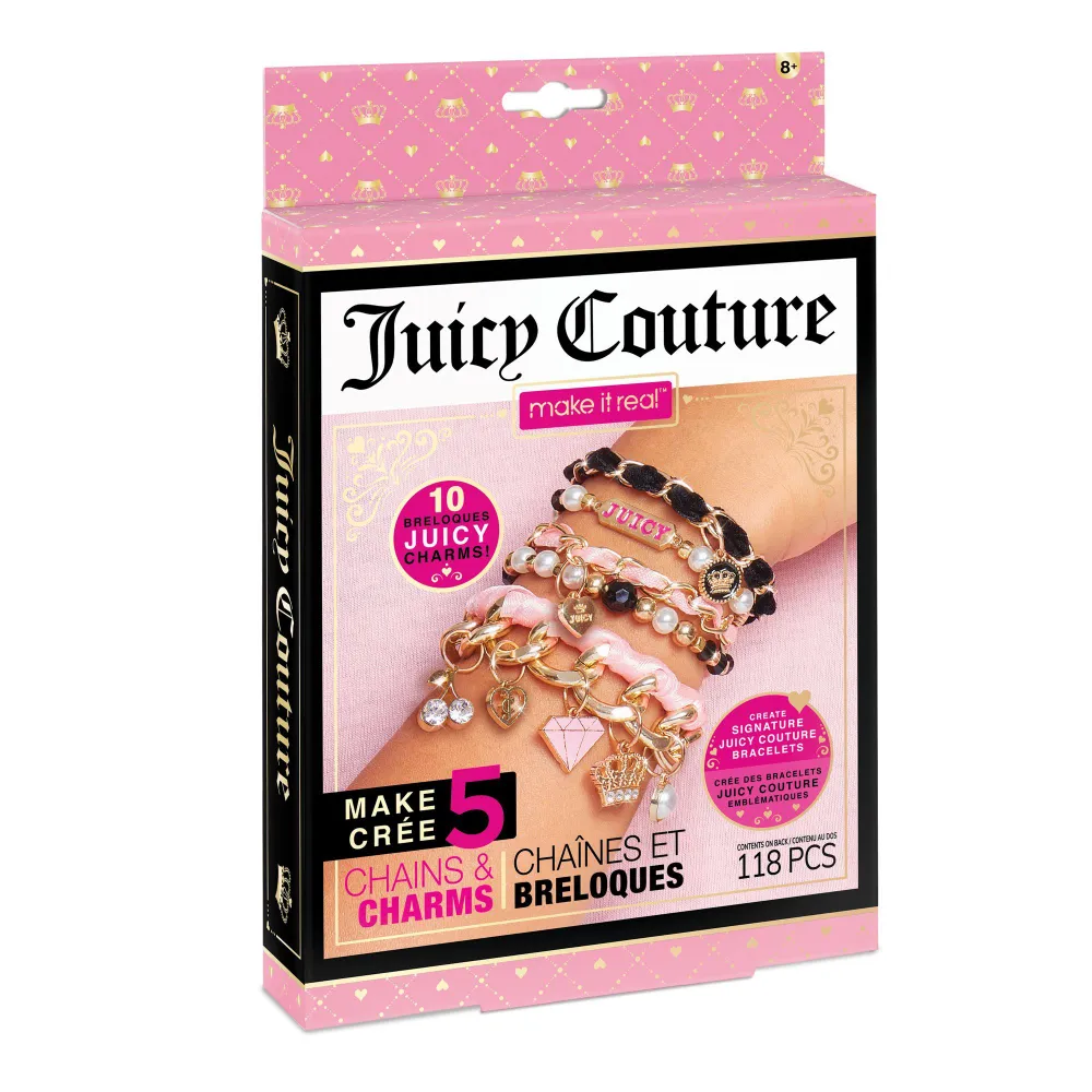 Создай свои браслеты "Мини цепочки и шармы JuicyCouture" - фото