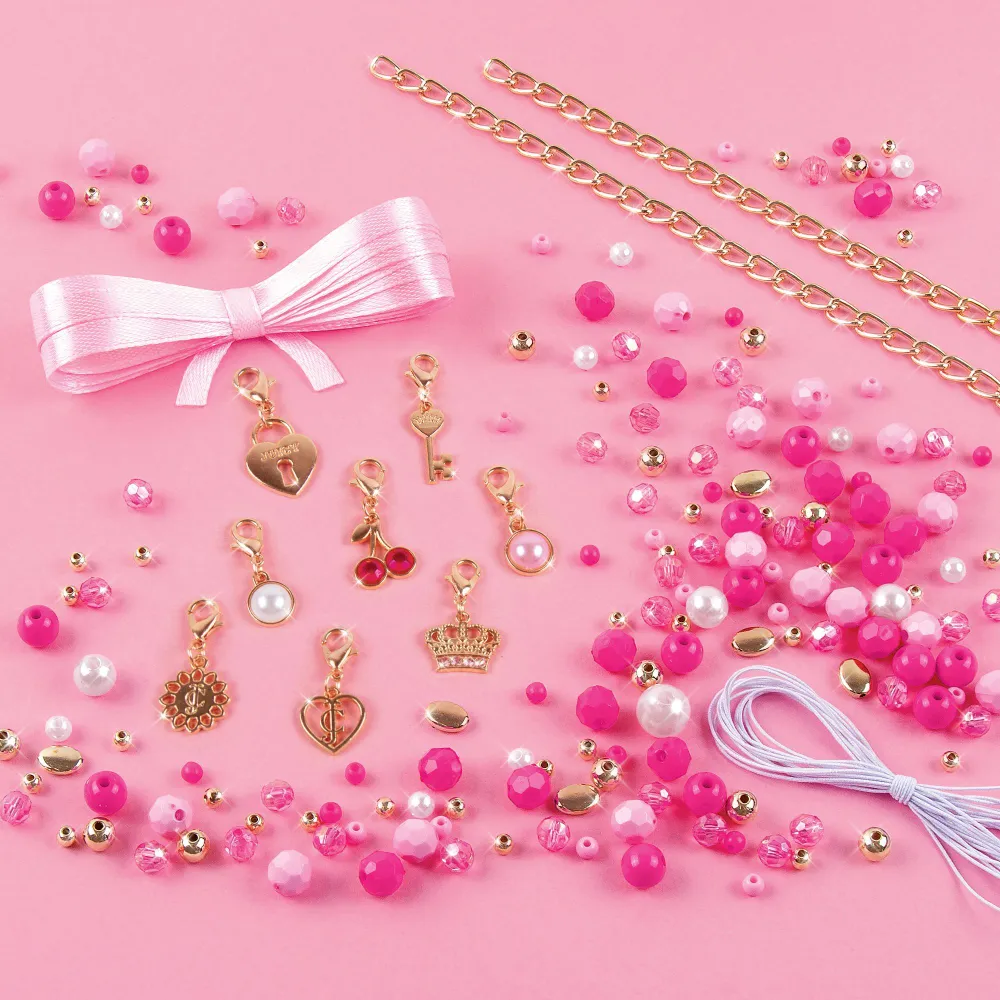 Создай свои браслеты "Идеально розовый JuicyCouture" - фото
