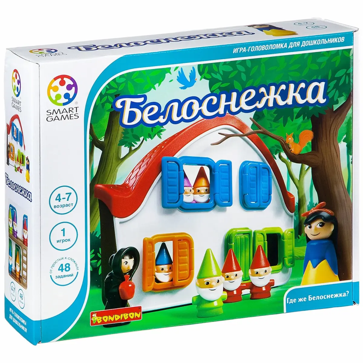 Логическая игра "Белоснежка" - фото