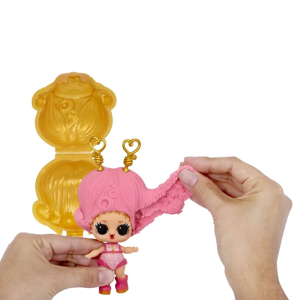 Кукла в шаре Squish Magic Hair - фото