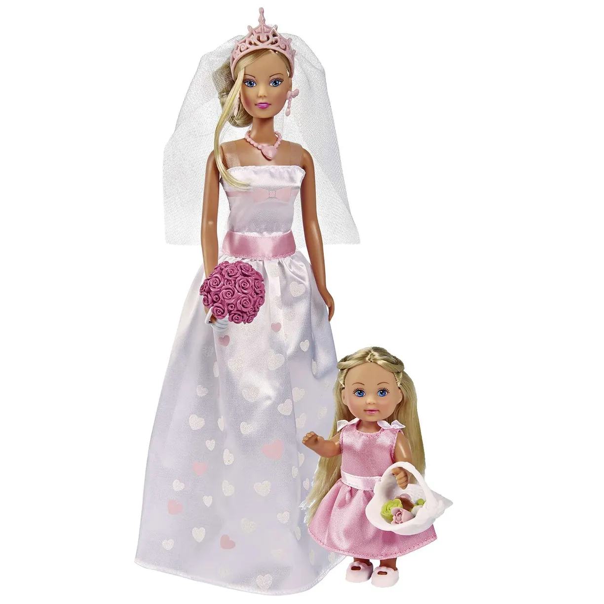 Куклы Штеффи и Еви "Свадебный день" - фото