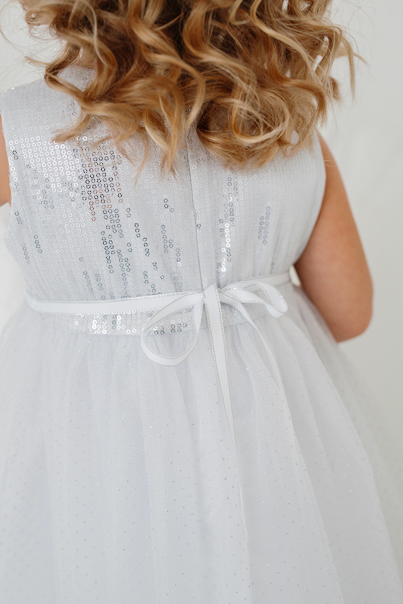 Одежда для праздника Платье "Льдинка" - фото