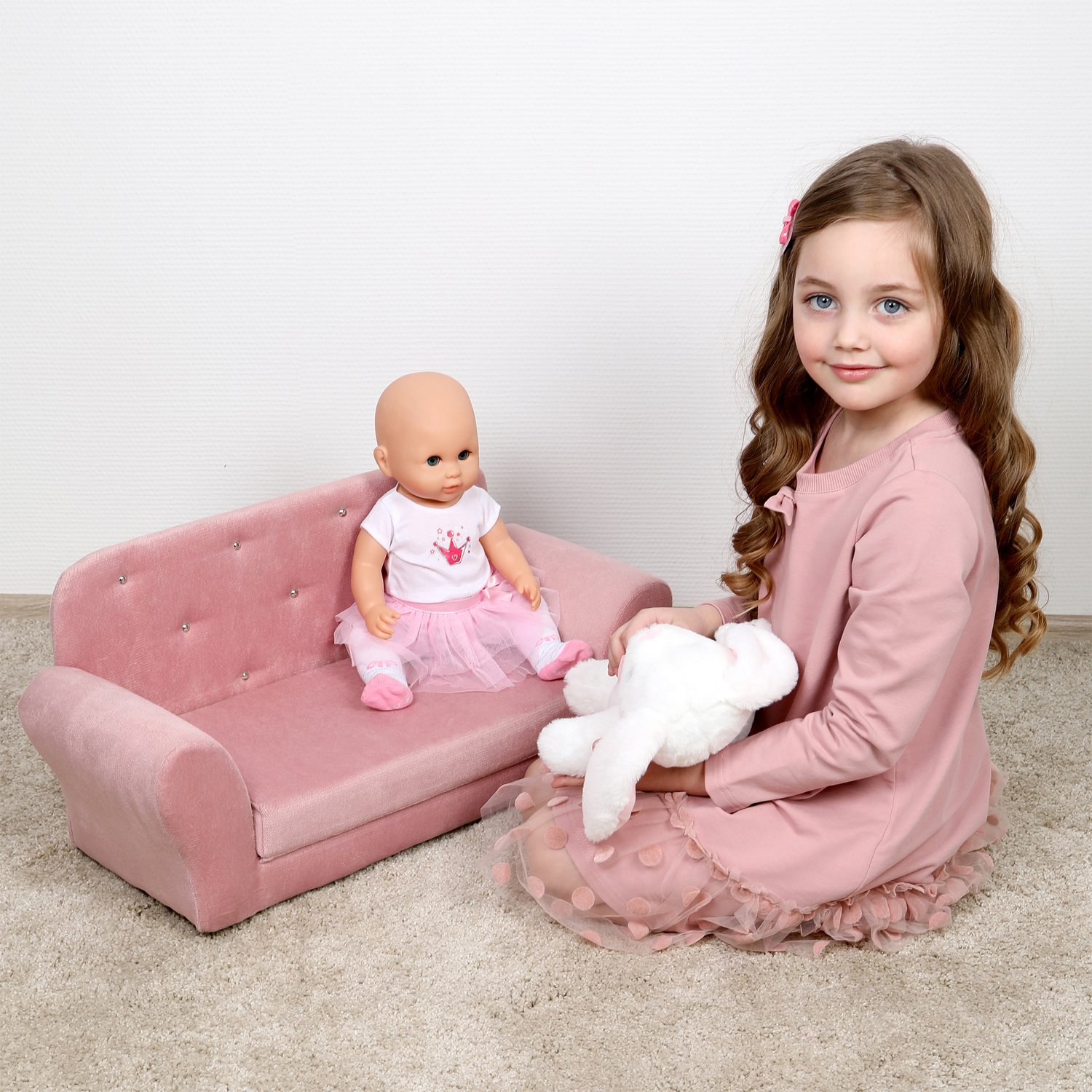 Диван и кресло для куклы своими руками