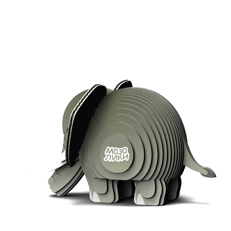 Сборная 3D игрушка "Слон" - фото
