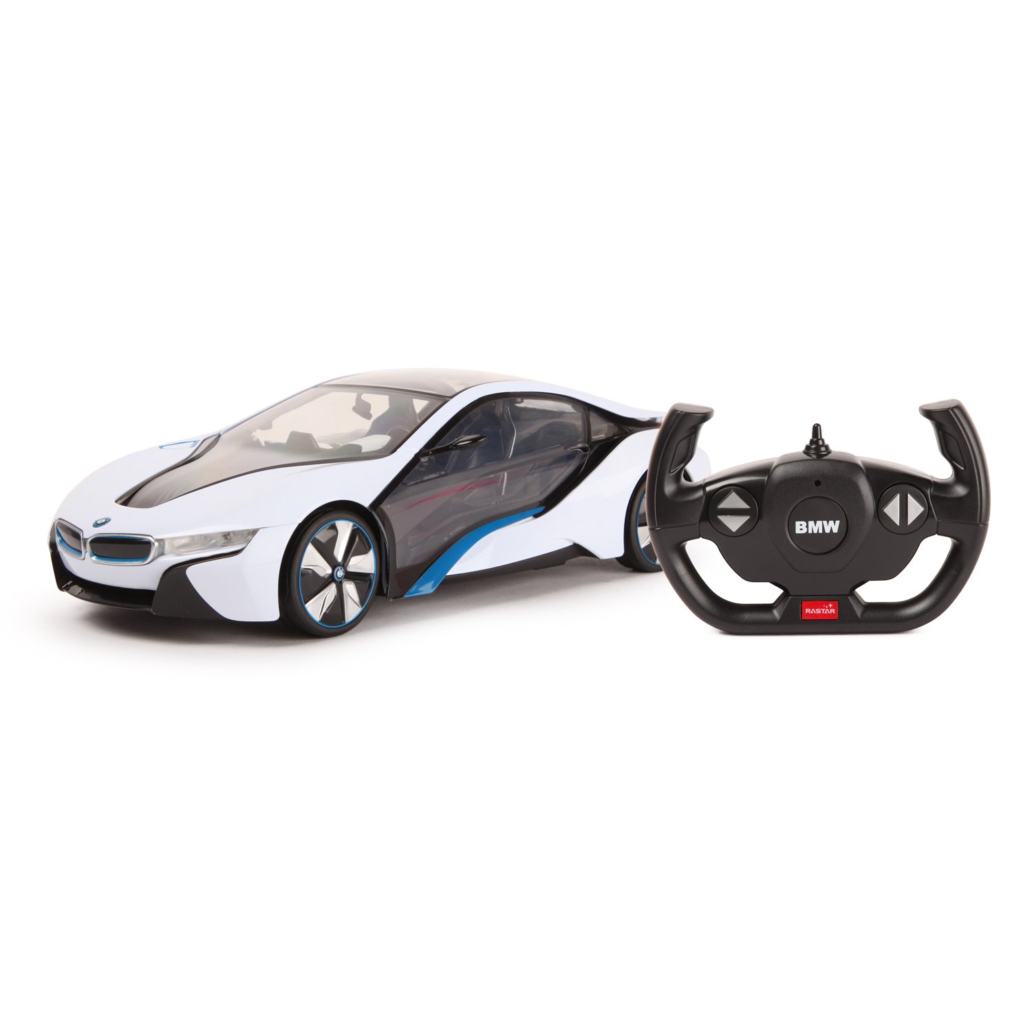 Машина р/у 1:14 BMW I8 Rastar 49600-11 - купить за 5390 рублей рублей в  интернет-магазине Юниор