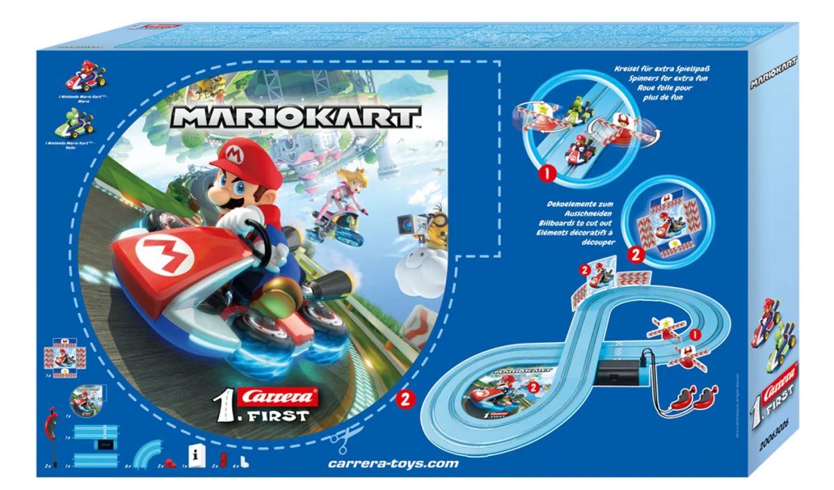 Трек FIRST Nintendo Mario Kart Carrera 20063026 - купить за 7190 рублей  рублей в интернет-магазине Юниор