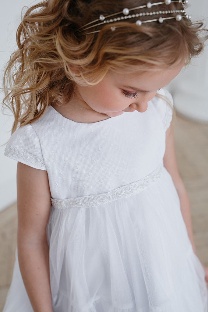 Одежда для праздника Платье "Белый ангел" - фото