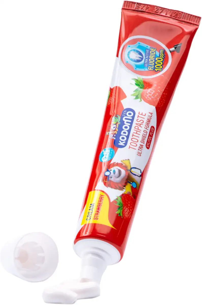 Зубная паста Клубника с 6 месяцев - фото