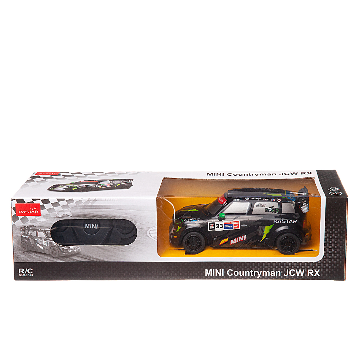 Машина р/у 1:24 Mini Countryman JCW RX Rastar 71600 - купить за 1194 рублей  рублей в интернет-магазине Юниор