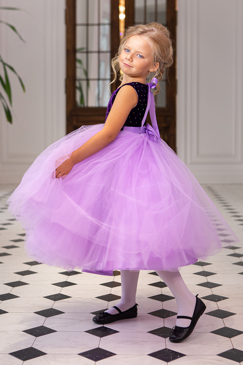 Одежда для праздника Платье "Виолетта" - фото
