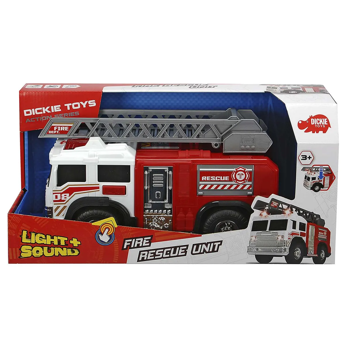 Пожарная машина Dickie Toys 330 6005 - купить за 3192 рублей рублей в  интернет-магазине Юниор