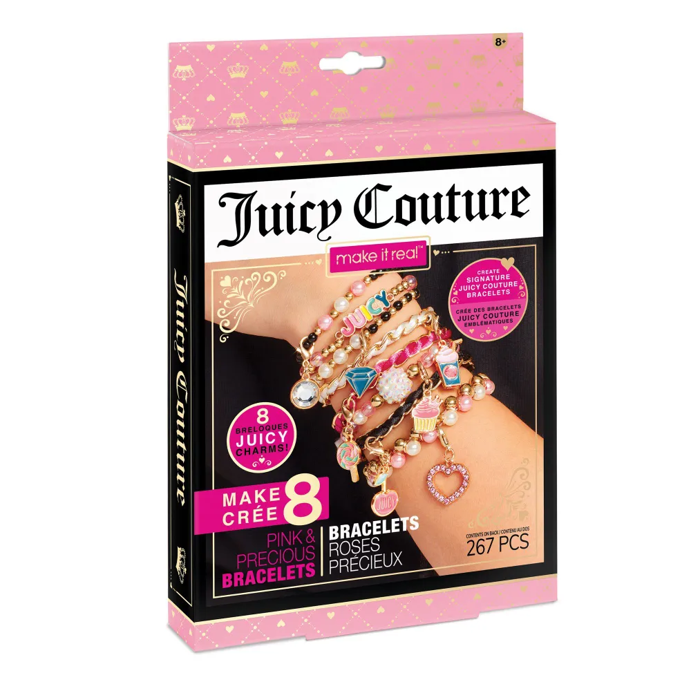Создай свои браслеты "Розовые драгоценности JuicyCouture" - фото