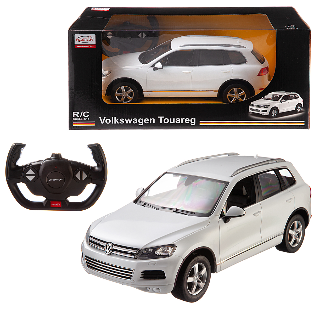 Машина р/у 1:14 Volkswagen Touareg Rastar 49300 - купить за 3234 рублей  рублей в интернет-магазине Юниор