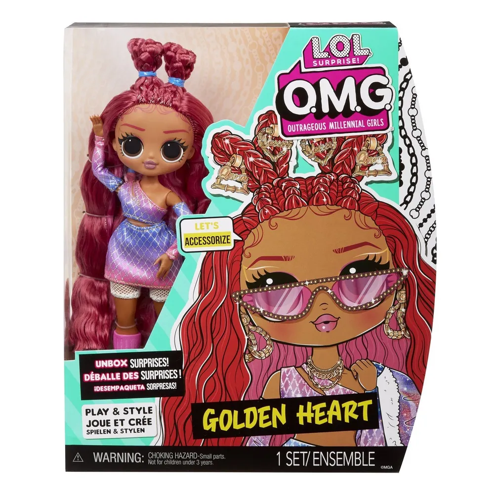 Кукла OMG Golden Heart - фото