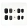 Набор накладных ногтей №23 Black&White - фото 3