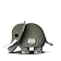 Сборная 3D игрушка "Слон" - фото 3