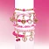Создай свои браслеты "Идеально розовый JuicyCouture" - фото 3