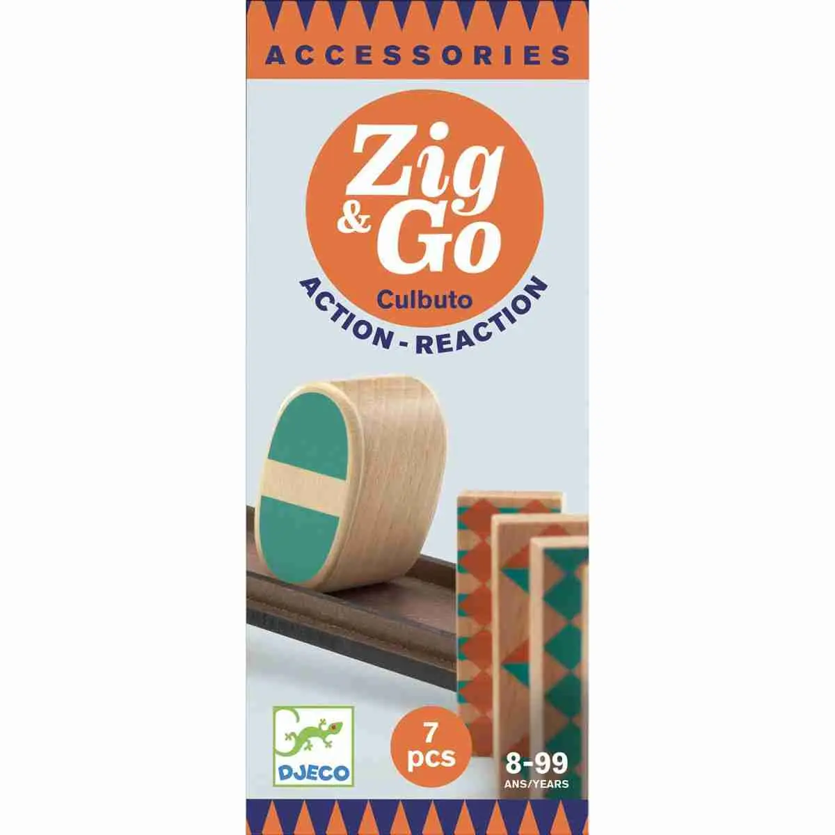 Конструктор Zig&Go, дополнительный набор 7 деталей